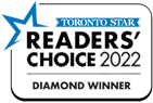 toronto star readers choice diamond winner 2022 badge